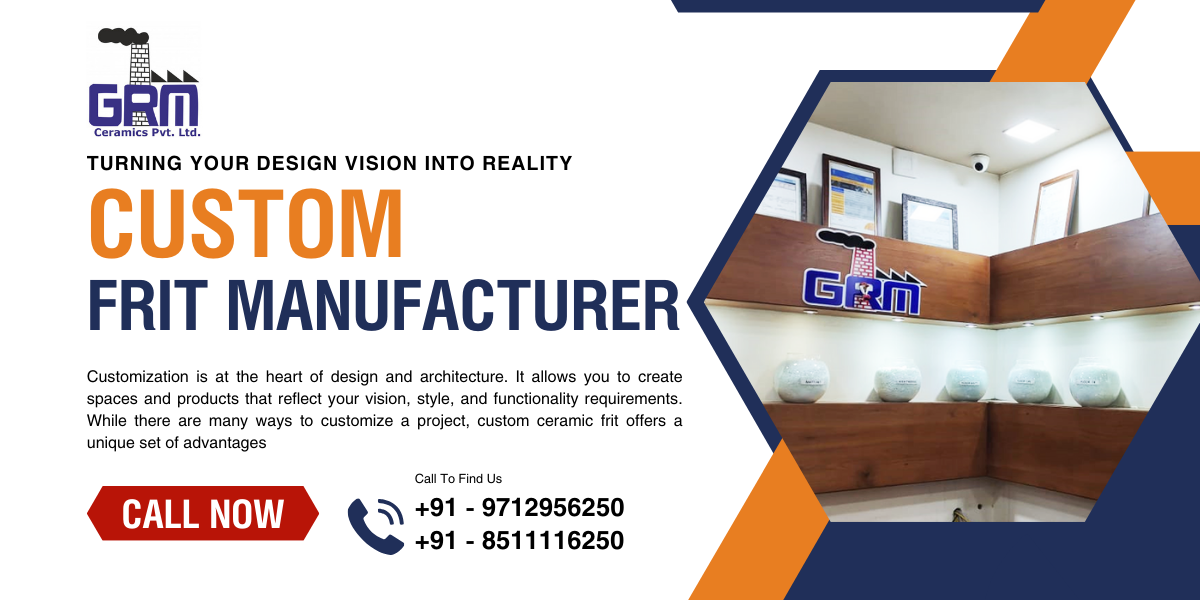 Frit Manufacturer in Morbi, VadodaraGRM Ceramics Pvt. Ltd.