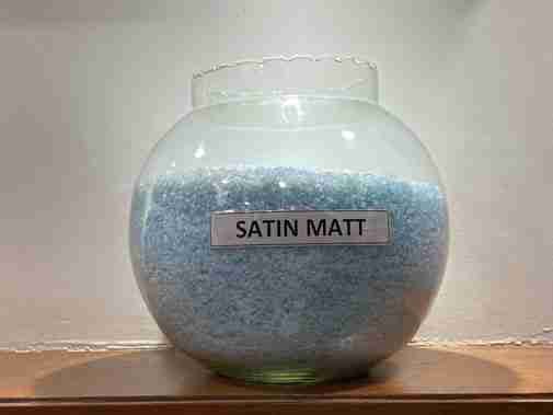 Frit Satin mat manufacturer in Morbi, Gujarat, India